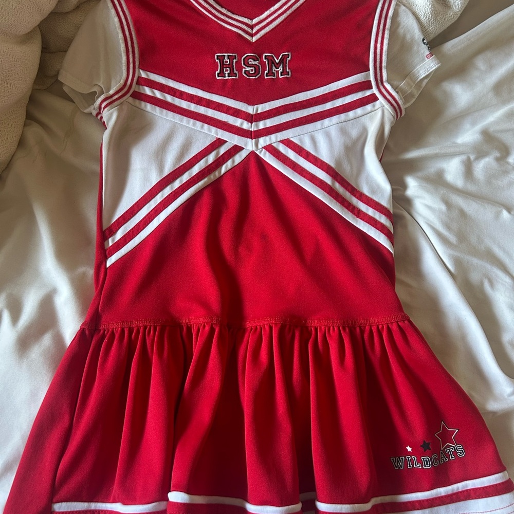 High School Musical Disney East High Cheer Dress Halloween Costume